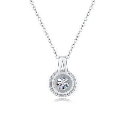 Classic Layered Moissanite Pendant Necklace