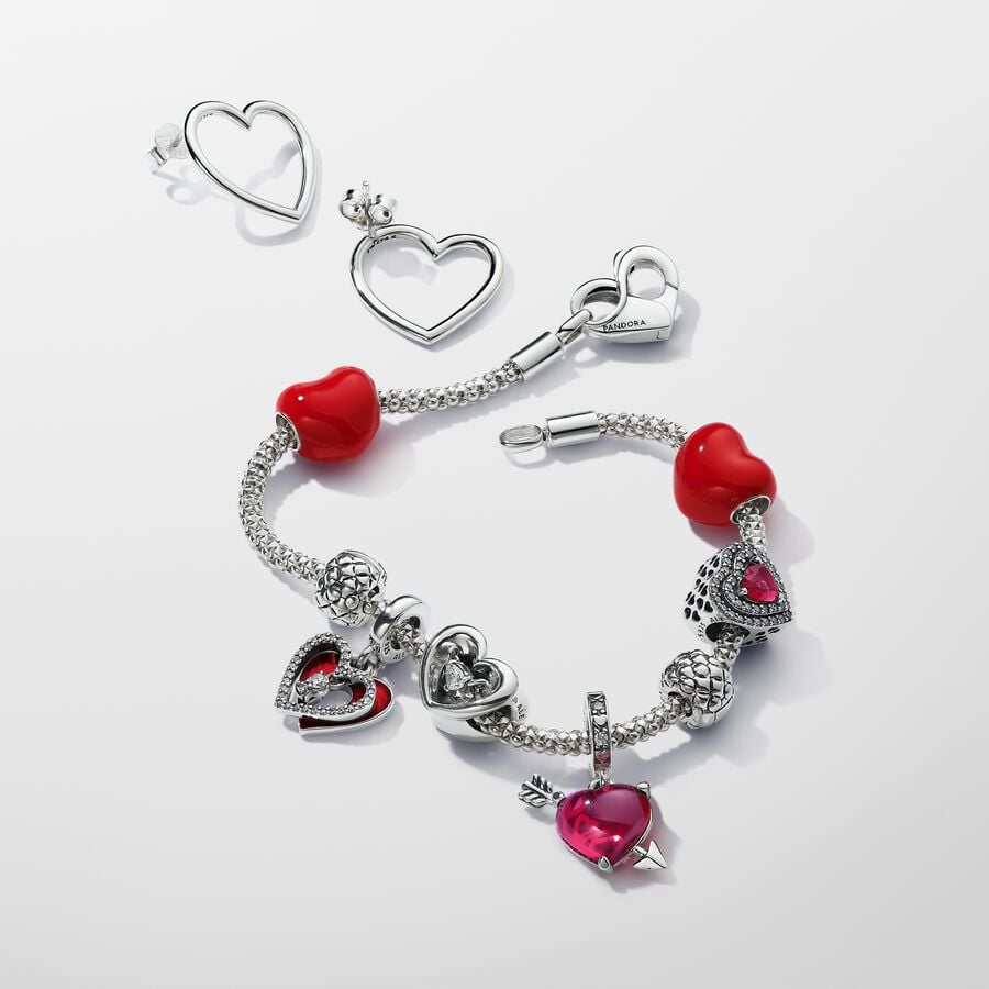 Colour-changing Hidden Message Heart Charm