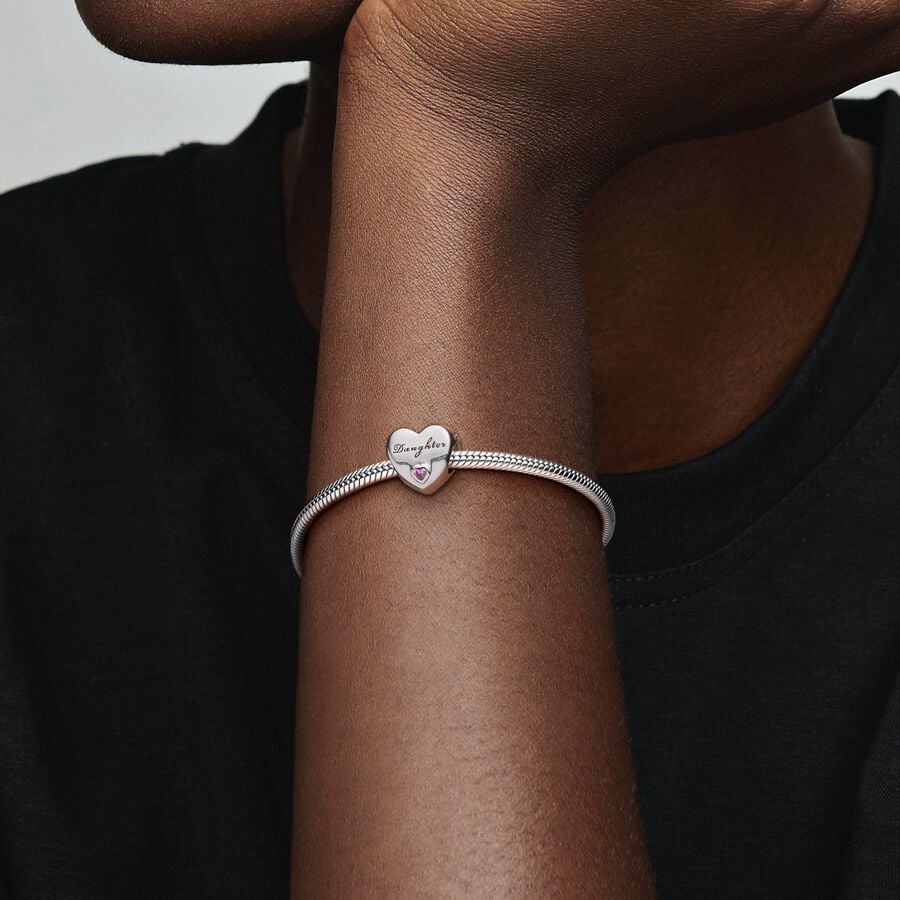 Daughter Heart Charm