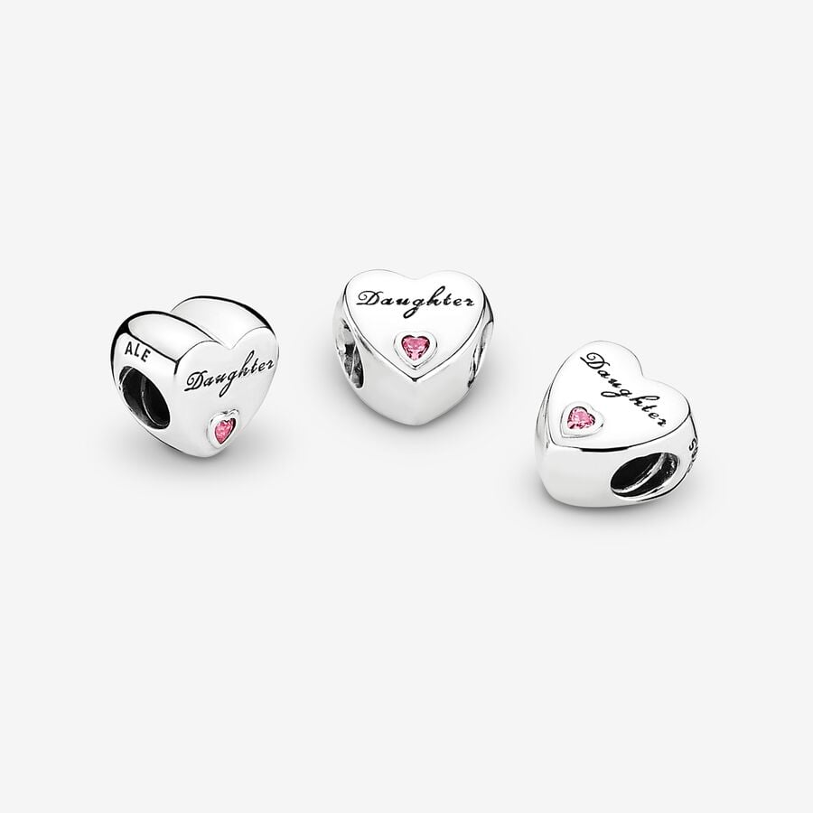 Daughter Heart Charm