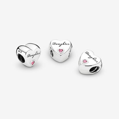 Daughter Heart Charm