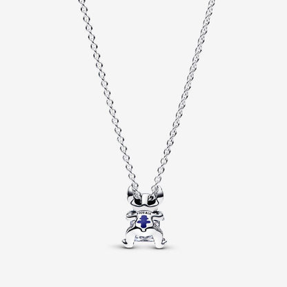 Disney Stitch Sterling Silver Necklace