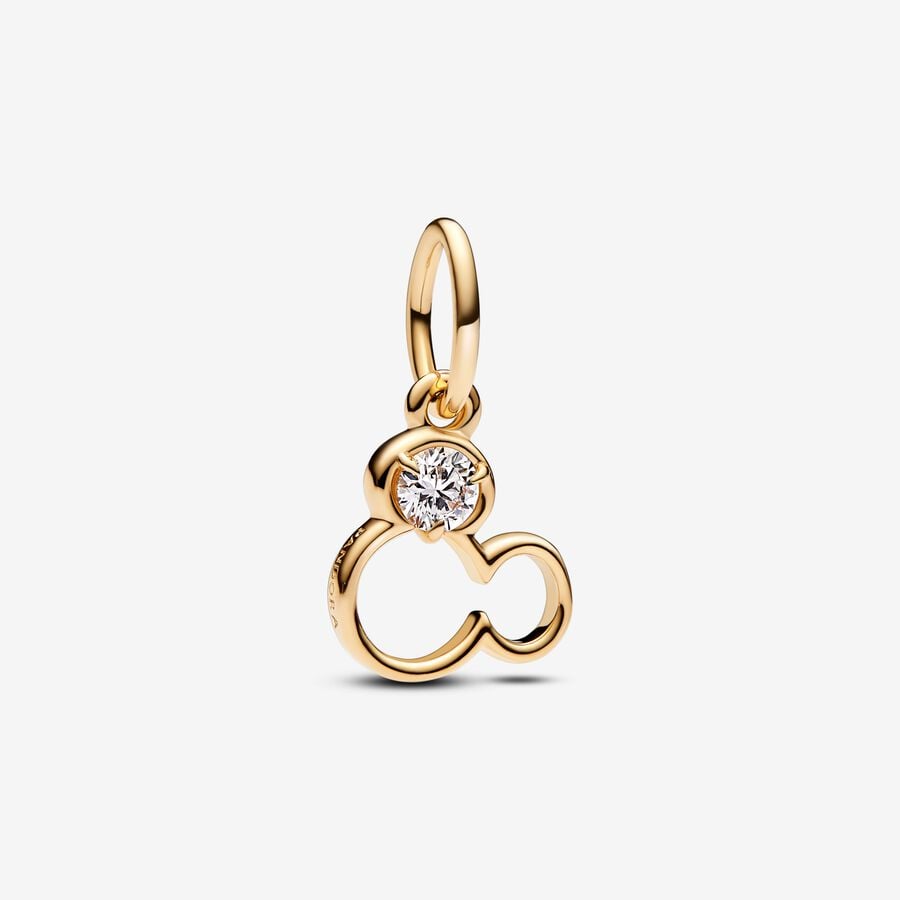 Disney Lab Diamond Mickey Charm