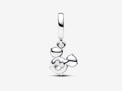 Disney Mickey Mouse Sparkling Head Silhouette Dangle Charm