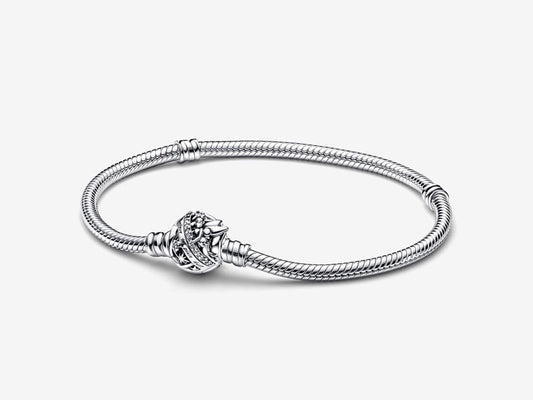 Disney Tinker Bell Clasp Moments Snake Chain Bracelet
