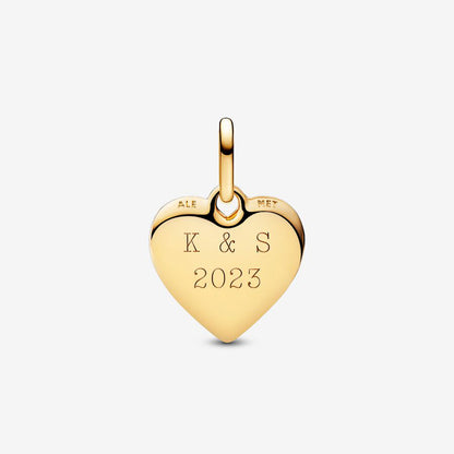 Personalized Heart Pendant