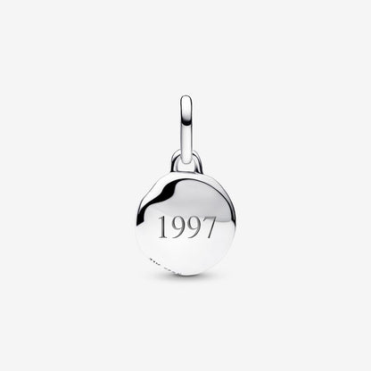 Sterling Silver Engravable Mini Medallion Charm
