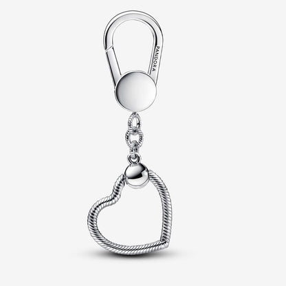 Small Heart Bag Charm Holder
