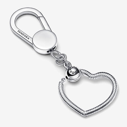 Small Heart Bag Charm Holder