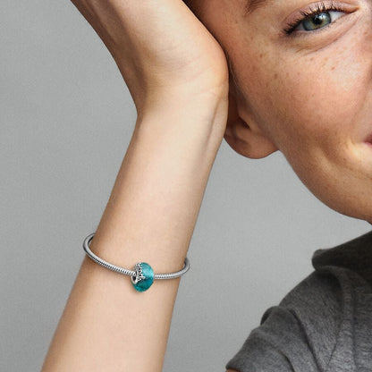 Faceted Murano Glass Friendship Charm