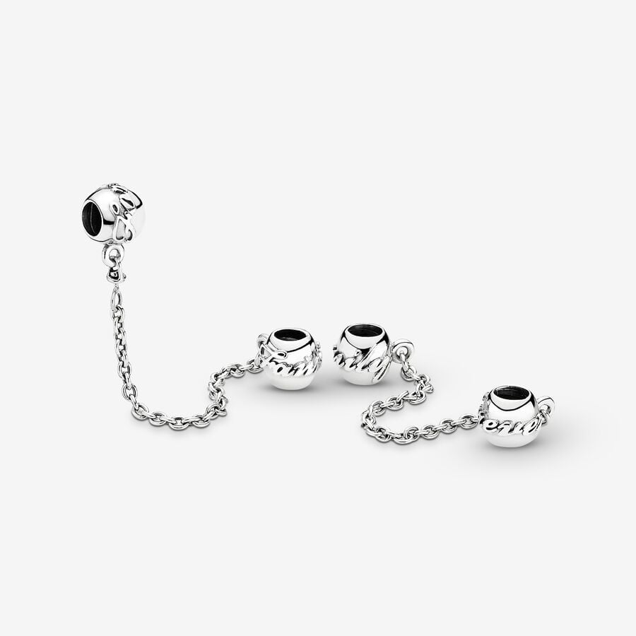 Family Forever Safety Chain Charm
