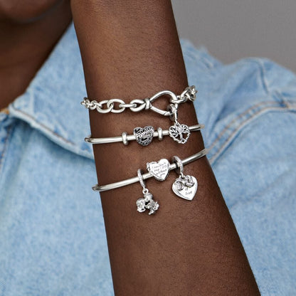 Family Heart Charm