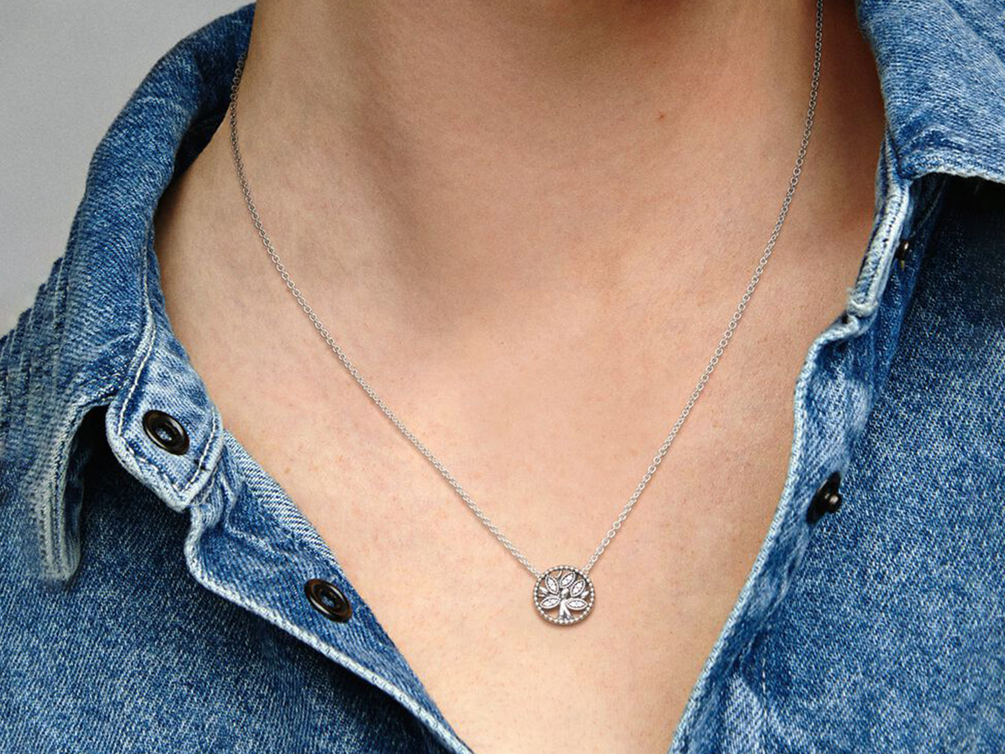 Sparkling Family Tree Necklace