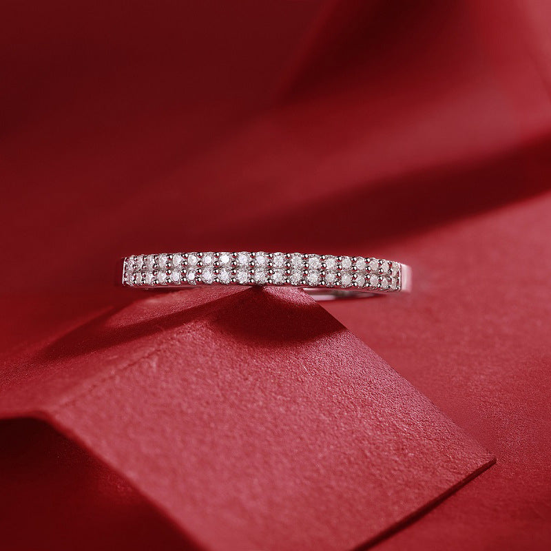 Fashionable Adjustable Band with Sparkling Stones