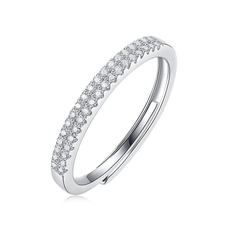 Fashionable Adjustable Band with Sparkling Stones