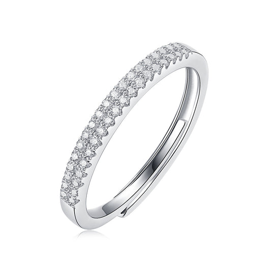 Fashionable Adjustable Band with Sparkling Stones