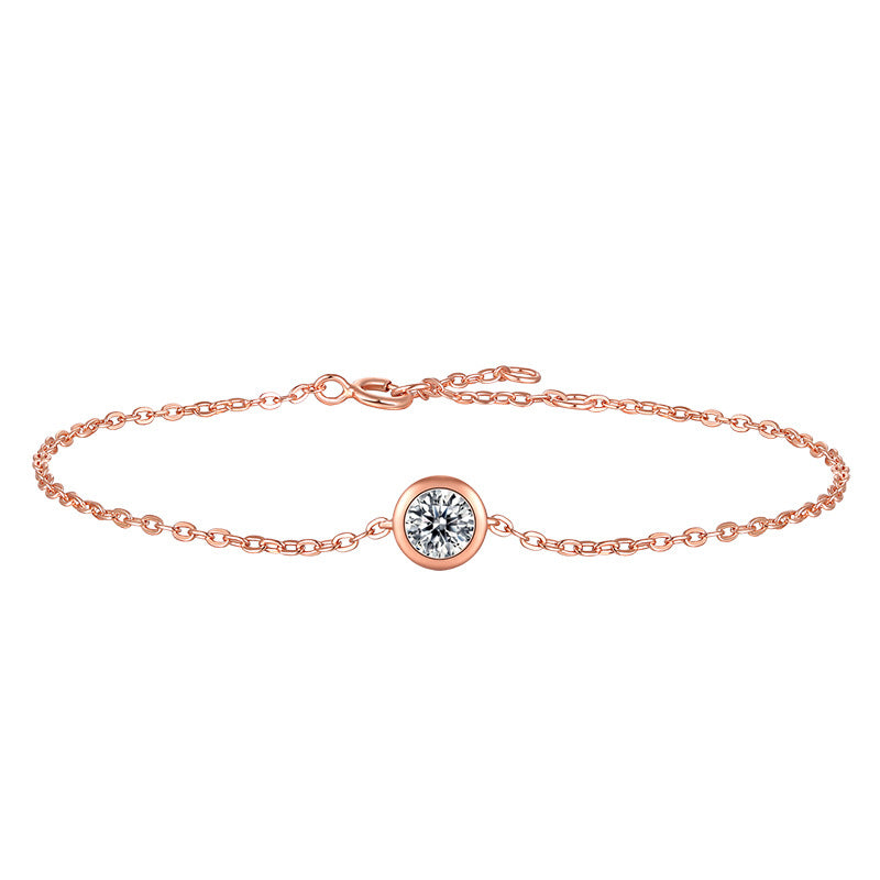 Fashionable Adjustable Bracelet with Sparkling Stones