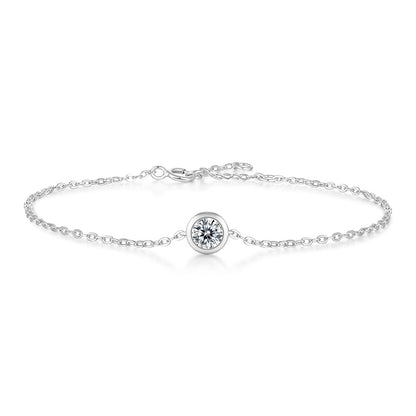 Fashionable Adjustable Bracelet with Sparkling Stones