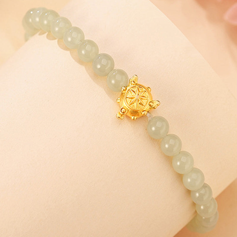 Flying Key Bracelet 925 Silver Jade Luxury Jewelry