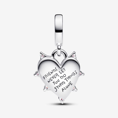 Double Dangle Friendship Charm