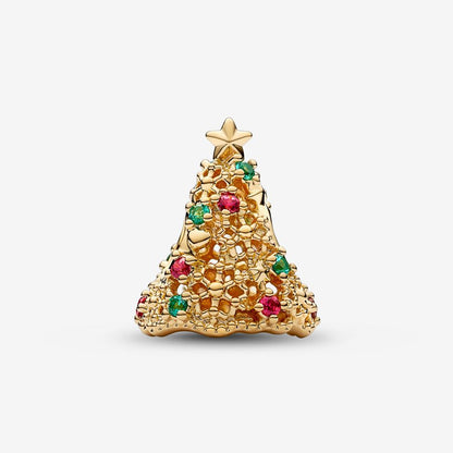 Glitter Christmas Tree Charm
