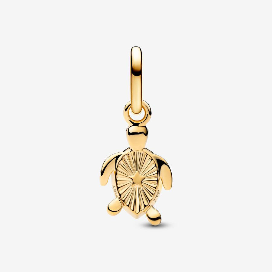 Longevity Inspired Gold Charm