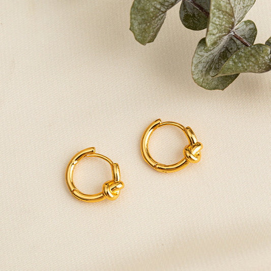 Handmade Geometric 925 Silver & Gold Plated Stud Earrings - Minimalist Lightweight Everyday Jewelry for Women