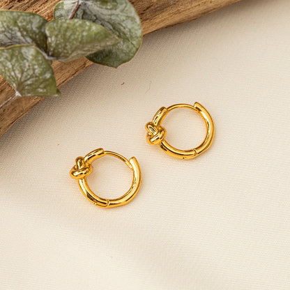 Handmade Geometric 925 Silver & Gold Plated Stud Earrings - Minimalist Lightweight Everyday Jewelry for Women
