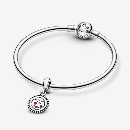 Hawaiian Heart Silhouette Charm