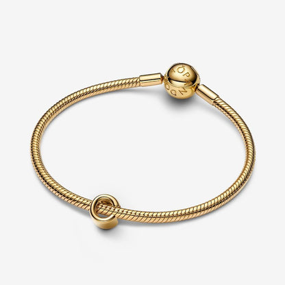 14K Gold Plated Letter C Charm