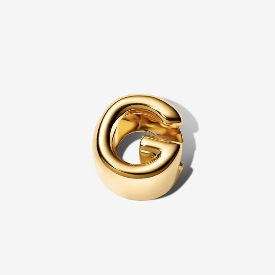 14K Gold Plated Letter G Charm
