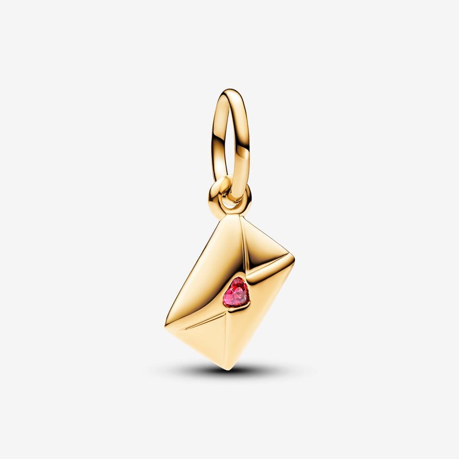 Love Letter Envelope Dangle Charm