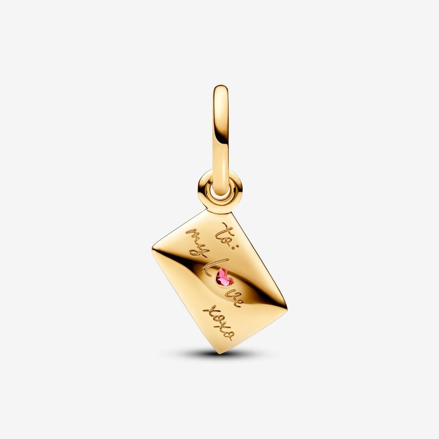 Love Letter Envelope Dangle Charm