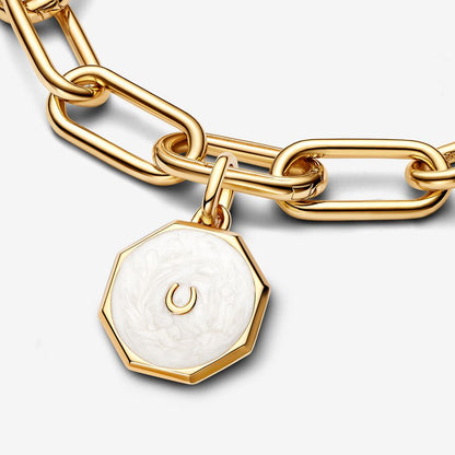 Lucky Horseshoe Medallion Charm