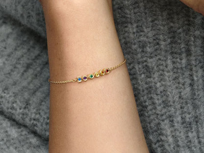 Marvel The Avengers Infinity Stones Chain Bracelet