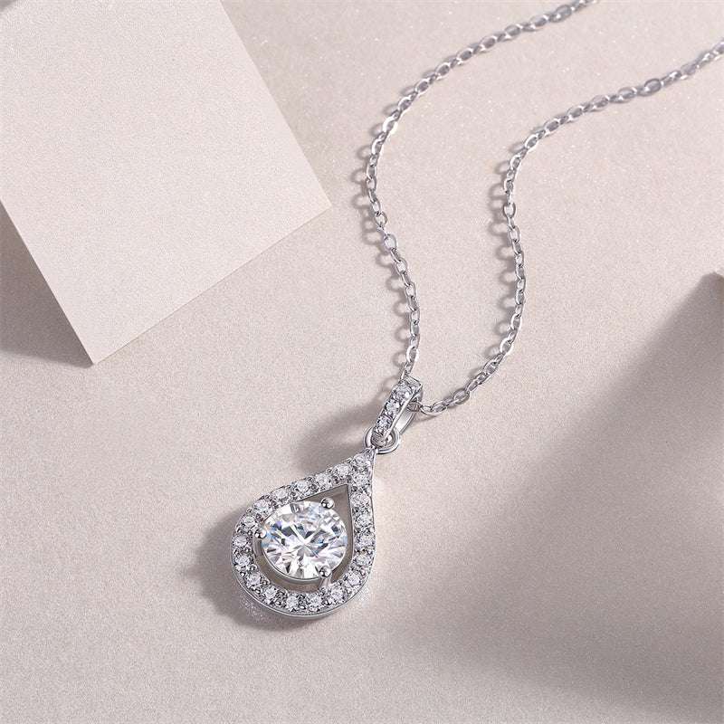 Minimalist Layered Moissanite Necklace for Everyday Elegance