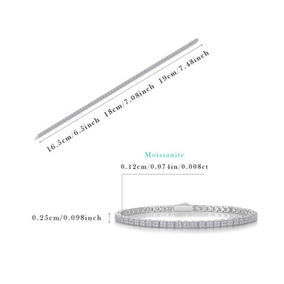 Modern Women's Sterling Silver Bracelet for Commuting and Work