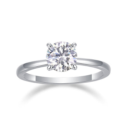 Modern Square Shape Diamond Ring