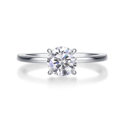 Modern Square Shape Diamond Ring