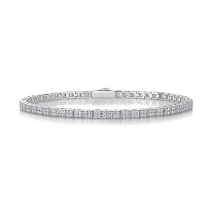 Modern Women's Sterling Silver Bracelet for Commuting and Work