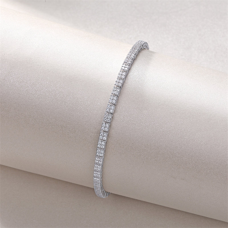 Modern Women's Sterling Silver Bracelet for Commuting and Work