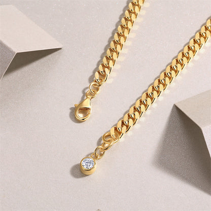 Modern Women's Sterling Silver Bracelet for Commuting and Work