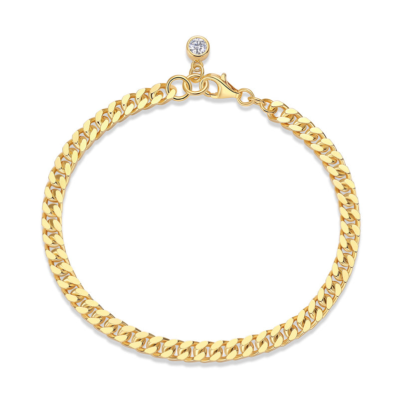Modern Women's Sterling Silver Bracelet for Commuting and Work