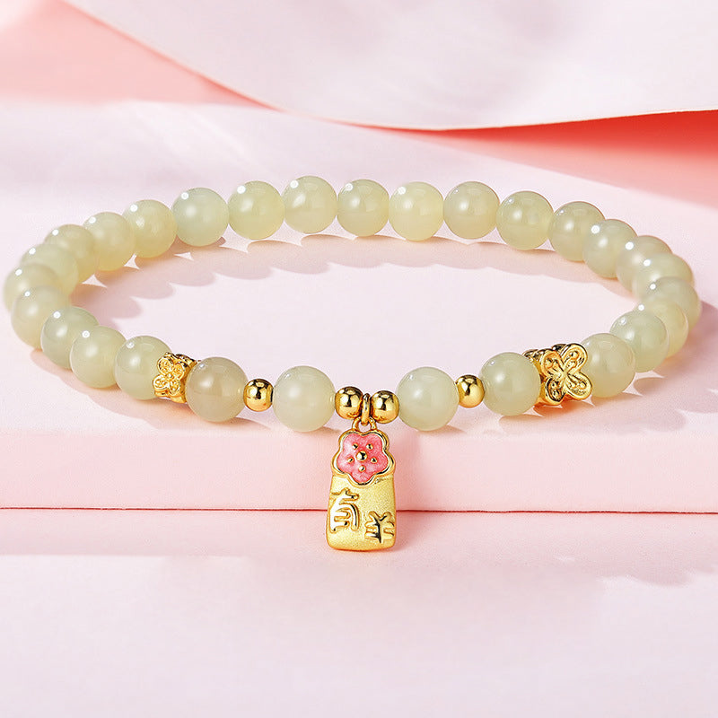 Money Flower Bracelet 925 Silver  Trendy Instagram Jewelry