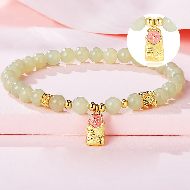 Money Flower Bracelet 925 Silver  Trendy Instagram Jewelry