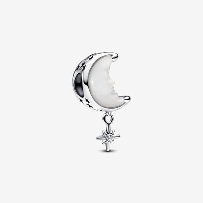 Celestial Moon and Star Charm