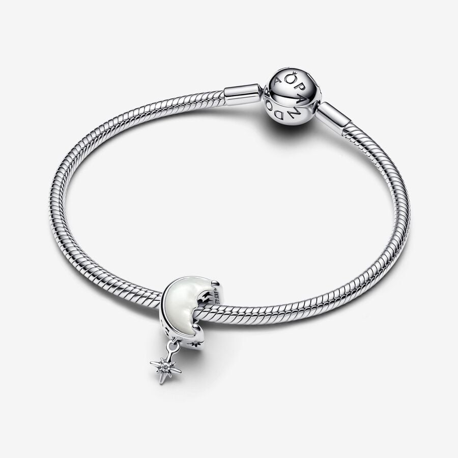 Celestial Moon and Star Charm
