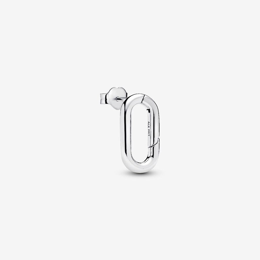 Sterling Silver Openable Stud Earring