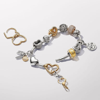 Sterling Silver Handcuffs Charm