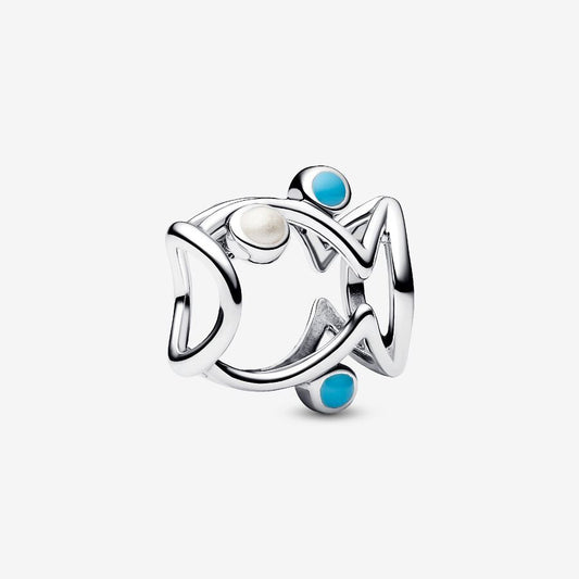 Delicate Openwork Fish Charm